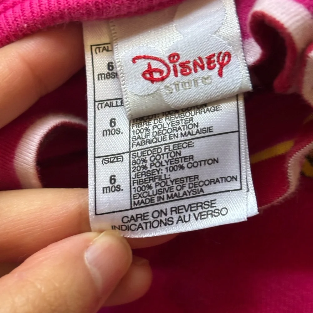 Vintage 90s Y2K Disney Mickey Minnie Quilted Jumper Onesie Set 6M